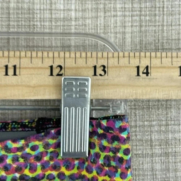 Nike Dri-Fit crop legging yoga Pants Womens M colorfull 2054 - Picture 3 of 9